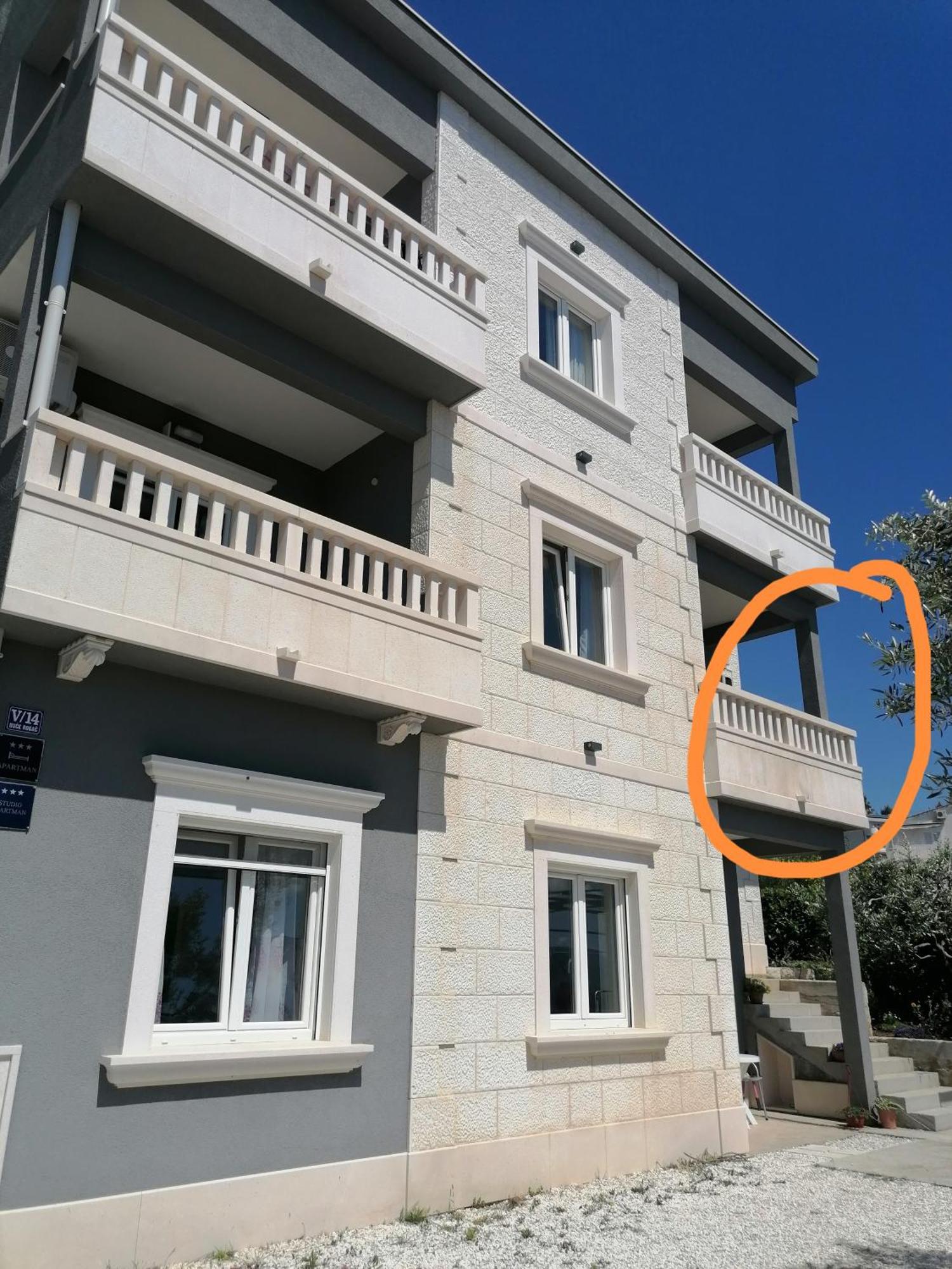Apartments Dinko Duće Exteriör bild
